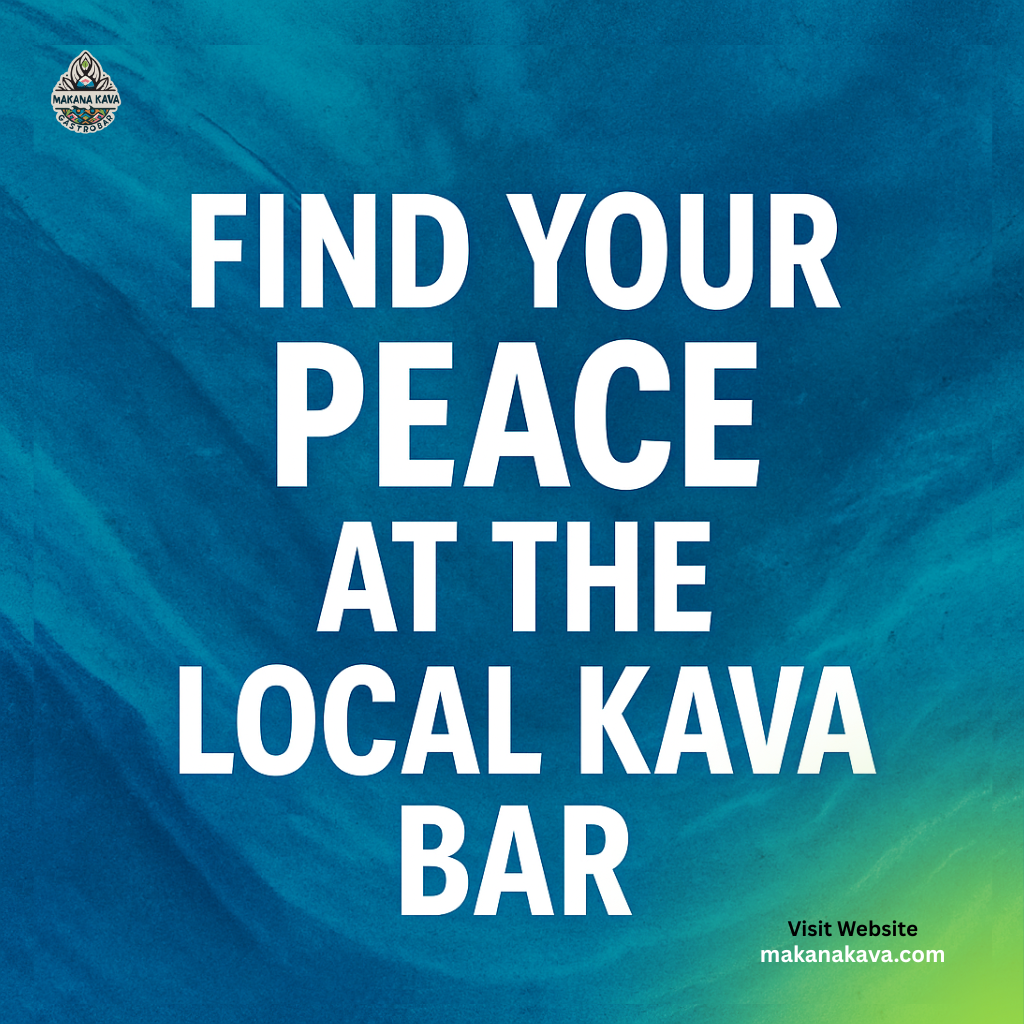 Find Your Peace at the Local Kava Bar