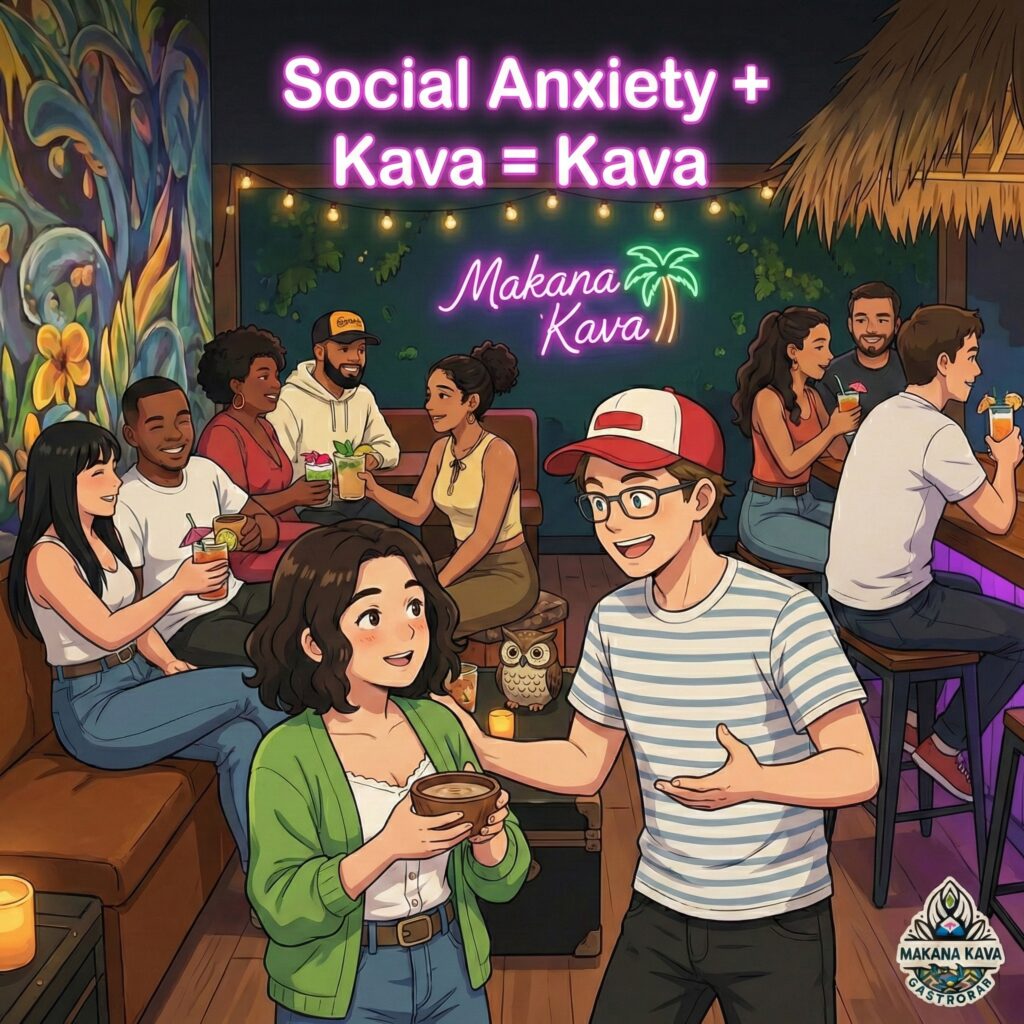 Kava Bars and Social Anxiety: Why Some People Prefer Kava Spaces (Miami + Makana)